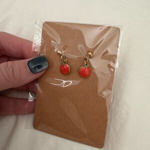 Handmade Orange Earrings - Xmas offer details in description!